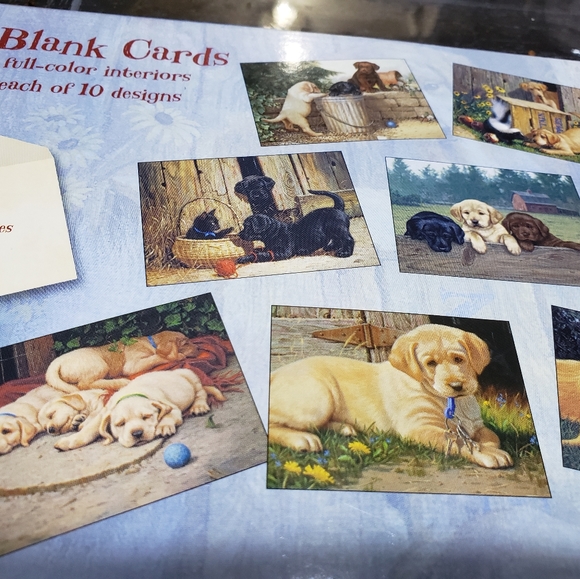 Box of  20 Leaning Tree Cards. From the early 2000's - Picture 3 of 4